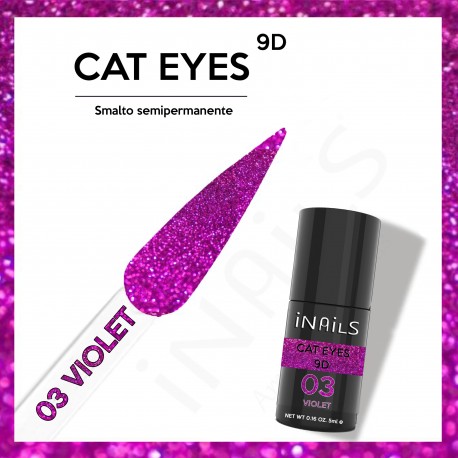 9D Cat Eyes 03 VIOLET