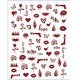 Nail sticker san valentino j0-1286