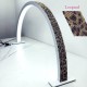 LAMPADA HALF MOON 72 - WHITE GLITTER LEOPARD